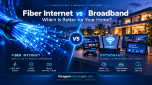 Fiber Internet vs Broadband: Which Is Better for Your Home?